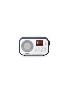 Sangean DPR-42BT White-Ink Blue, DAB+/FM-Radio, 40 Senderspeicher, 4x AA