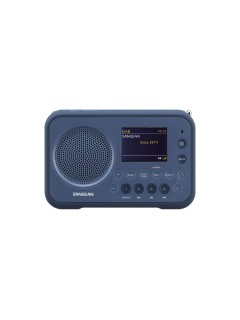 Sangean DPR-76 BT Dark Blue, Kompaktes DAB+/FM-Radio, BT, 40 Speicher