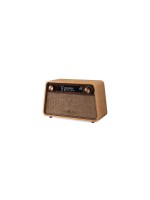 Sangean, Radio WR-201D NATURAL Rotbraun, DAB+/FM-Radio, BT, AUX