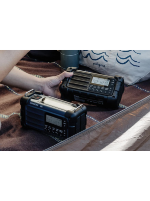 Radio de survie Sangean MMR-99DAB+ Noir, DAB+ et FM, solaire et accu