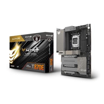 Sapphire NITRO+ X870EA WIFI7, ATX, AM5, AMD X870E, 4x DDR5, PCIe 5.0, 5G, WIFI7 Sapphire NITRO+ X870EA WIFI7, ATX, AM5, AMD X870E, 4x DDR5, PCIe 5.0, 5G, WIFI7