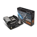 Sapphire PULSE A620AM, mATX, AM5, AMD A620A, 2x DDR5, PCIe 4.0, 1G