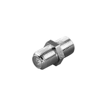 F-Kupplung, 10er-Pack, Ausführung Metall, vernickelt F-Kupplung, 10er-Pack, Ausführung Metall, vernickelt