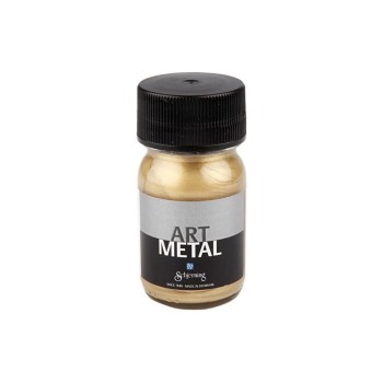 Creativ Company Metallic-Farbe Art Metal, 30 ml, hellgold