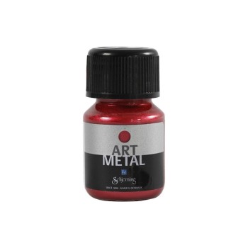 Creativ Company Metallic-Farbe Art Metal, 30 ml, red