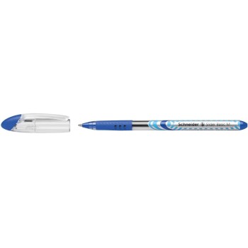 Schneider Stylo bille Slider 1 mm, Bleu/Argenté Schneider Stylo bille Slider 1 mm, Bleu/Argenté