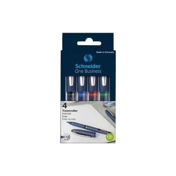 Schneider Roller encre 1 Business Lot de 4 Schneider Roller encre 1 Business Lot de 4
