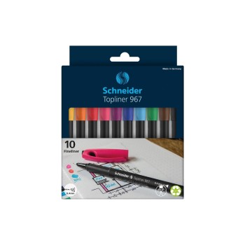 Schneider Feutres de coloriage 967 10 pièces assorties Schneider Feutres de coloriage 967 10 pièces assorties