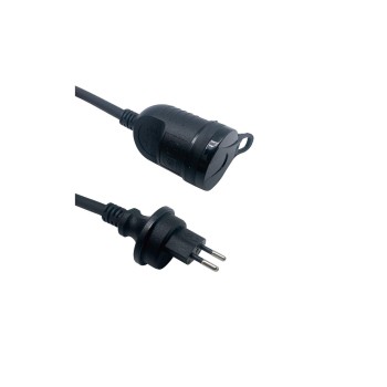 Schönenberger Verlängerungskabel 10m IP55, schwarz, 2500W, 250V, 10A, T13 Schönenberger Verlängerungskabel 10m IP55, schwarz, 2500W, 250V, 10A, T13