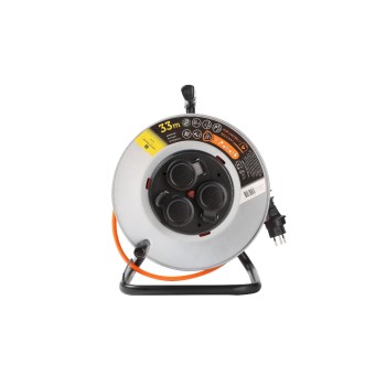 cablerolle Metall T13 IP55 33m, EPR-PUR H07BQ-F 3G1.5mm2 3xT13 IK09 cablerolle Metall T13 IP55 33m, EPR-PUR H07BQ-F 3G1.5mm2 3xT13 IK09