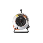 Kabelrolle Metall T23 IP55 25m, EPR-PUR H07BQ-F 3G1.5mm2 3xT23 IK09