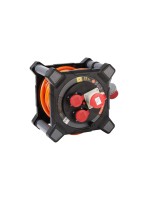 cablebox Kunststoff CEE 5P 16A IP44 25m, EPR-PUR 5x.2.5mm2 1xCEE16/5 2xT25 IK08