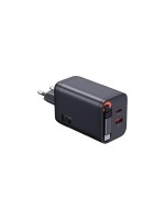 Schönenberger Chargeur mural USB Sortie: USB-C / USB-A: 67W PD, noir