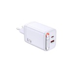 Schönenberger Chargeur mural USB Sortie: USB-C / USB-A: 67W PD, blanc