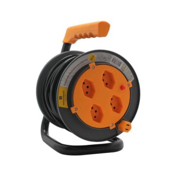 Schönenberger Bobine de câble 15 m orange Schönenberger Bobine de câble 15 m orange