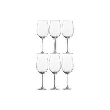 Schott Zwiesel Diva Bordeaux Weingläser, 6er Set Schott Zwiesel Diva Bordeaux Weingläser, 6er Set