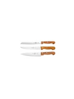 Schwertkrone Jeux de couteaux Couteau à viande/à cuisine/à pain Argenté/Brun