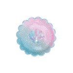 ScrapCooking Assiettes jetables Sirène 22.5 cm/ 23 cm, 8 Pièce/s, Bleu