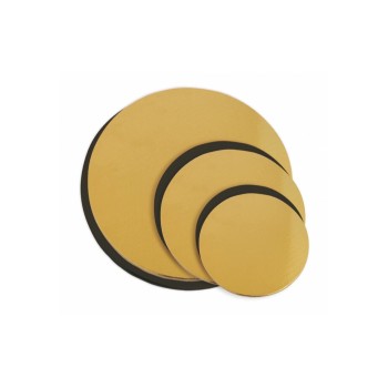 ScrapCooking Untersetzer für Cake rund, 6 Stück, gold/schwarz, 14/18/22cm ScrapCooking Untersetzer für Cake rund, 6 Stück, gold/schwarz, 14/18/22cm