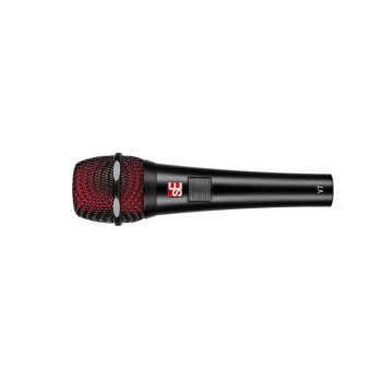 sE Electronics V7 PTT Dynamique, voix, bouton push-to-talk, noir