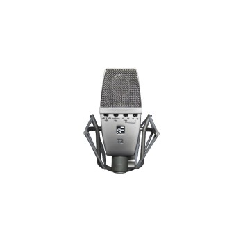 sE Electronics Microphone à condensateur T2 Double membrane en titane, noir sE Electronics Microphone à condensateur T2 Double membrane en titane, noir
