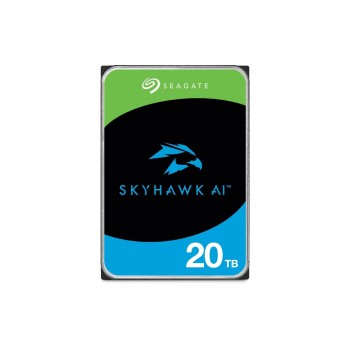 Seagate SkyHawk AI 3.5 20TB, 3.5'', SATA, 7200rpm, 256MB, CMR, Helium Seagate SkyHawk AI 3.5 20TB, 3.5'', SATA, 7200rpm, 256MB, CMR, Helium