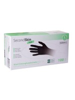 SecondSkin Nitril-Handschuhe L, schwarz, 100 Stk