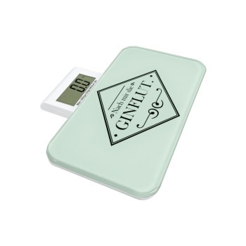 See Mann Garn Gin Waage clear, Glas/Plastik/Metall