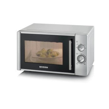 Severin Mikrowelle MW7772, 28l, 900W, silver, 5 Stufen Severin Mikrowelle MW7772, 28l, 900W, silver, 5 Stufen