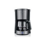 Severin Cafetière filtre KA 9572 Noir/Argenté