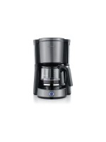 Severin Cafetière filtre KA 9572 Noir/Argenté