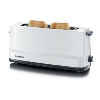 Severin Automatik-Langschlitztoaster Start, mit integriertem Brötchen-Röstaufsatz