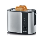 Severin Automatik-Toaster AT 2589, mit integriertem Brötchen-Röstaufsatz