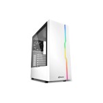 Sharkoon Boîtier d’ordinateur RGB Slider Blanc