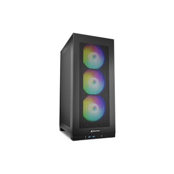 Sharkoon C20 RGB ITX, Mini-ITX, 1x Type-C, TRRS, 3x 120 ARGB PWM Sharkoon C20 RGB ITX, Mini-ITX, 1x Type-C, TRRS, 3x 120 ARGB PWM