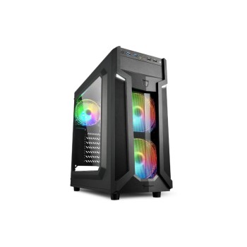 Sharkoon VG6-W RGB, ATX, 2x U2, 2x U3, Window, 3x 120 ARGB LED Sharkoon VG6-W RGB, ATX, 2x U2, 2x U3, Window, 3x 120 ARGB LED