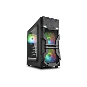 Sharkoon VG7-W RGB, ATX, 2x U3, Window, 3x 120 ARGB LED Sharkoon VG7-W RGB, ATX, 2x U3, Window, 3x 120 ARGB LED