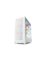 Sharkoon REV300 RGB White, ATX, 2x U2, 2x U3, 1x Type-C, 7x ARGB