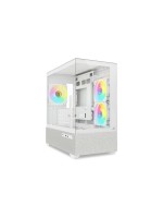 Sharkoon Boîtier d’ordinateur MK7 ARGB Blanc