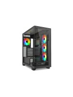 Sharkoon Boîtier d’ordinateur ELITE SHARK CA500 Noir