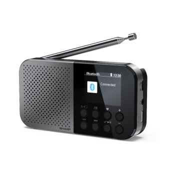 Sharp portable radio DR-P520 GR, Pocket Mono DAB+/FM + built-in Li battery Sharp portable radio DR-P520 GR, Pocket Mono DAB+/FM + built-in Li battery