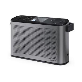 Sharp Digitalradio DR-P540 GR, Portable Stereo DAB+/FM + built-in Li bat. Sharp Digitalradio DR-P540 GR, Portable Stereo DAB+/FM + built-in Li bat.