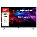 Sharp TV 55HP5165E 55, 3840 x 2160 (Ultra HD 4K), QLED