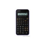 Sharp Calculatrice scolaire 10 digits, EL-501X-VL, noir/violet, 131 fonctions