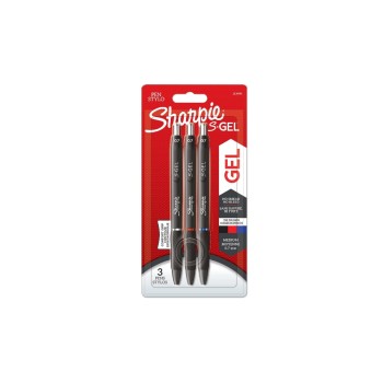 Sharpie Stylo à encre gel 0.7 mm, 3 pièces Sharpie Stylo à encre gel 0.7 mm, 3 pièces