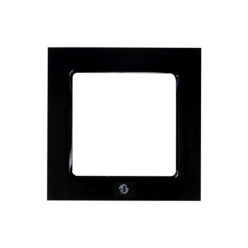 Shelly Wall Frame 1 Black, for Shelly Wall Switch
