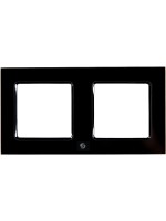 Shelly Wall Frame 2 Black, for Shelly Wall Switch