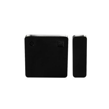 Shelly BLU Door/Window Black, Magnetkontakt, Hellikeits- / Neigungssensor