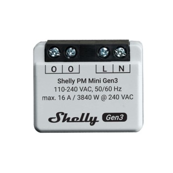 Shelly PM Gen3 Energiemessgerät, WiFi-Energy Meter,  Bluetooth