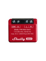Shelly 1 PM mini Gen3 WiFi-Switch, WLAN Schalt-Messaktor, 8 A, Bluetooth